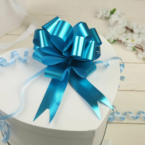 Бант-шар №3 голубой 2859589 (30)